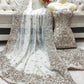 Emerald Green Net Embroidered Party Wear Dress