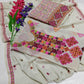 Stuffed Pure Chiffon Embroidered Shirt with Dupatta